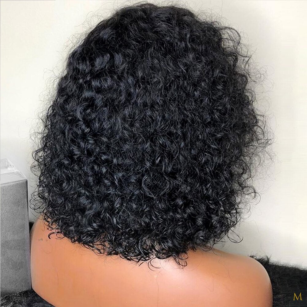 Water Wave Lace Frontal Human Hair Wigs - Supreme Lush Hair