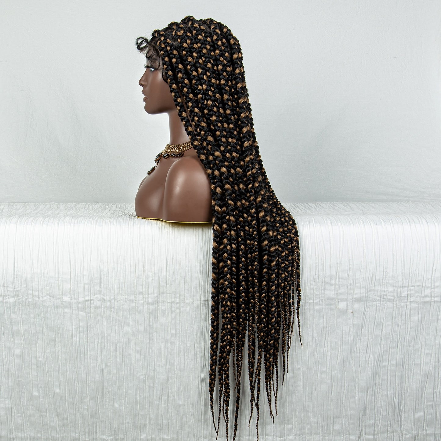 Braided Full Lace Lace Wig Box Braids - Supreme Lush Hair