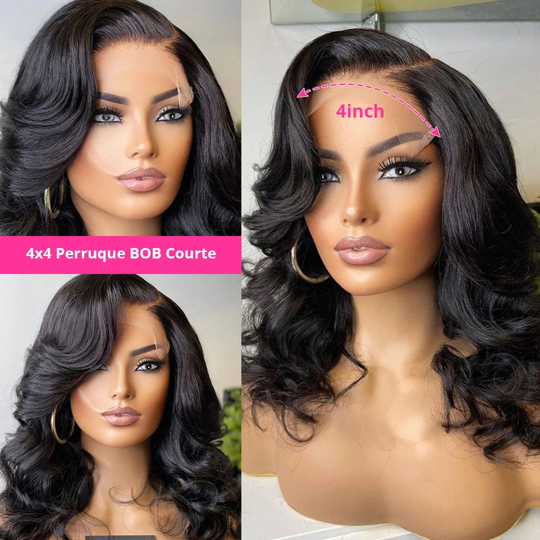 Short Bob Pre Plucked With Baby Hair Human Hair - Supreme Lush Hair