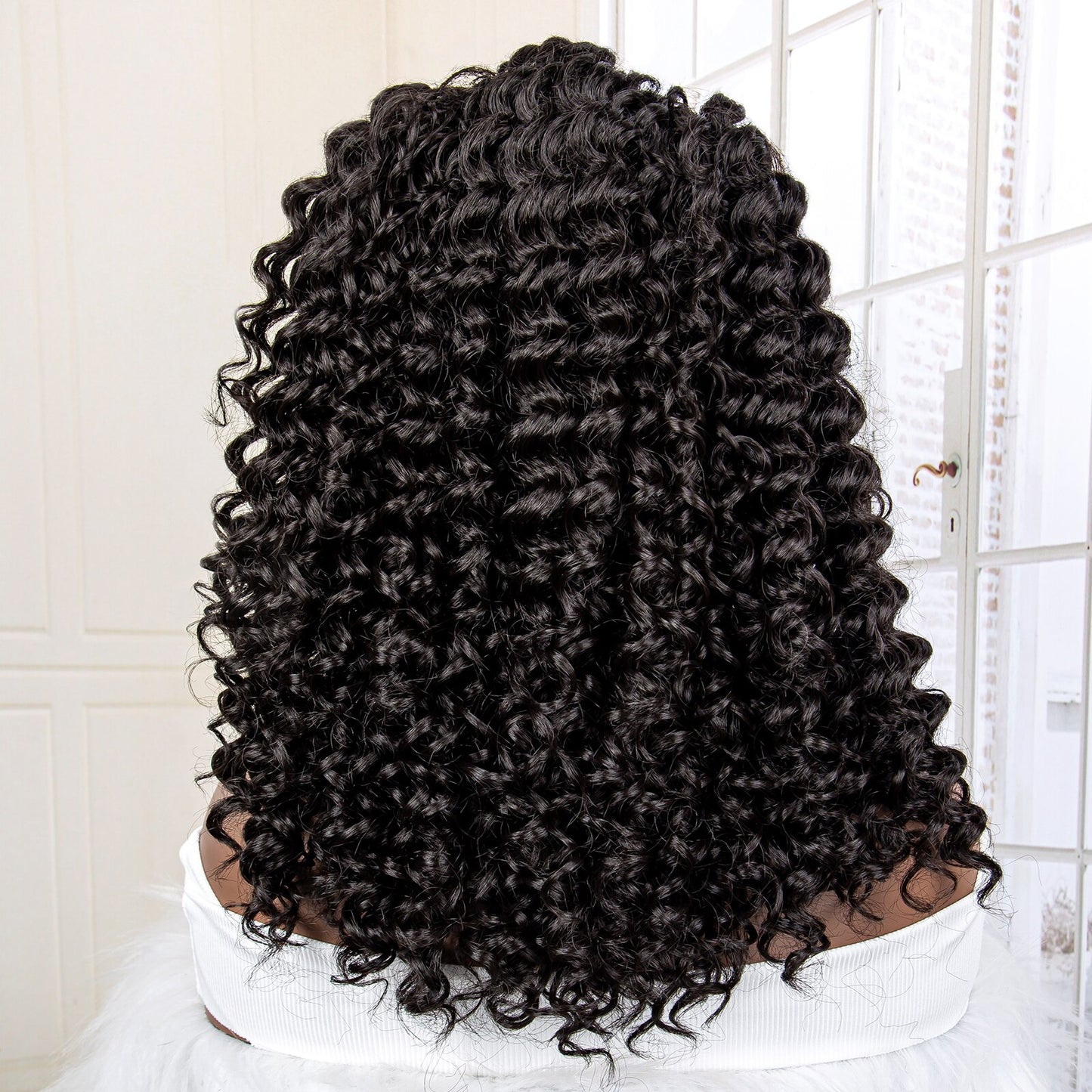 Lace Frontal Water Curly Wave Braid with Baby Hair - Supreme Lush Hair