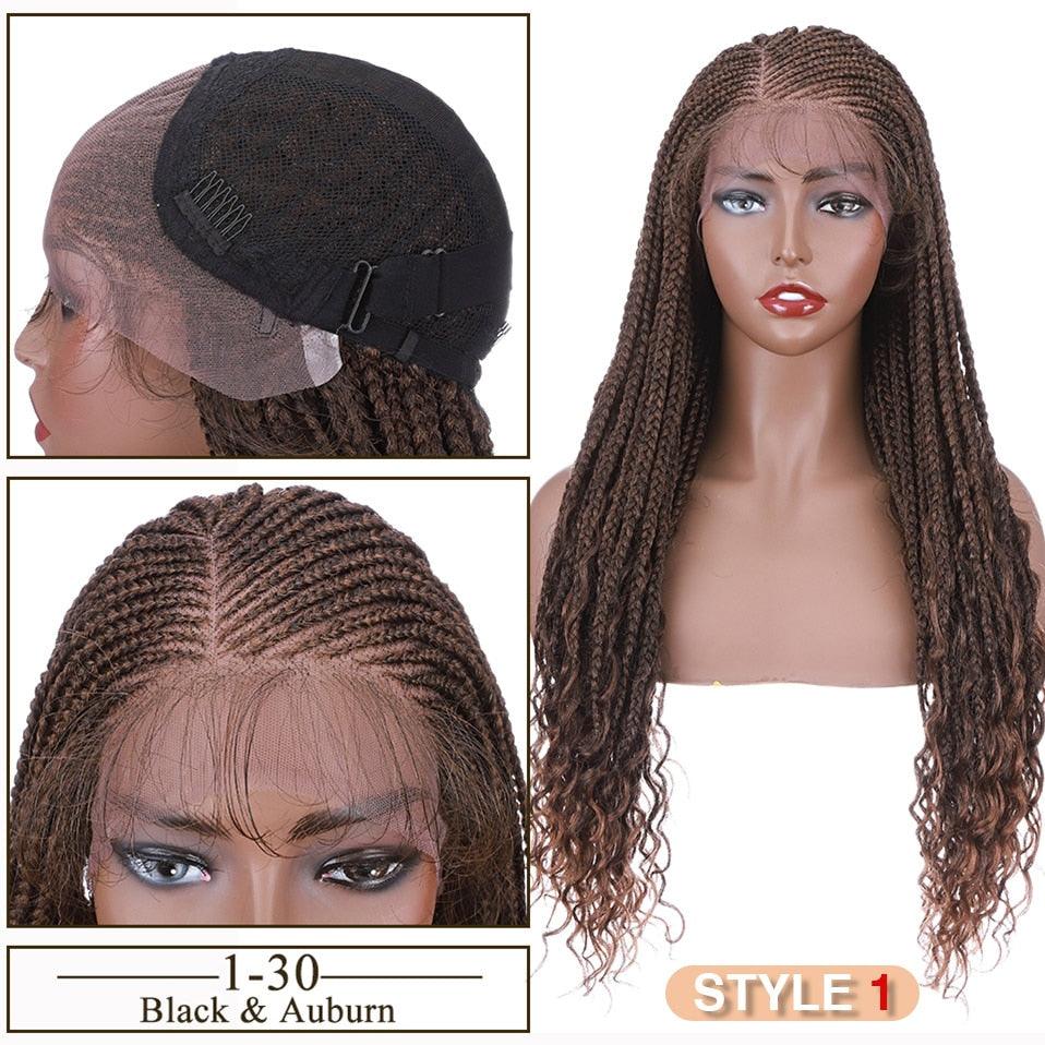 Cornrow Braids Lace Wig - Supreme Lush Hair