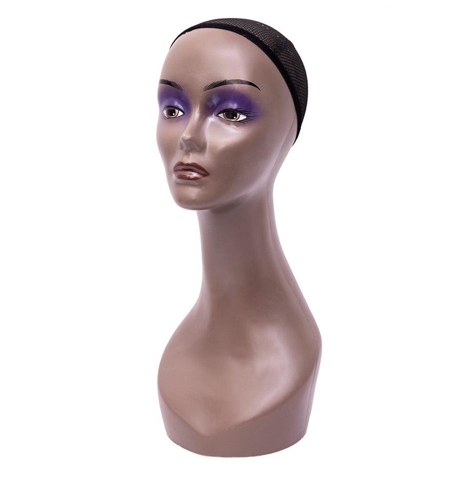 Realistic Mannequin Head For Wigs - Supreme Lush Hair