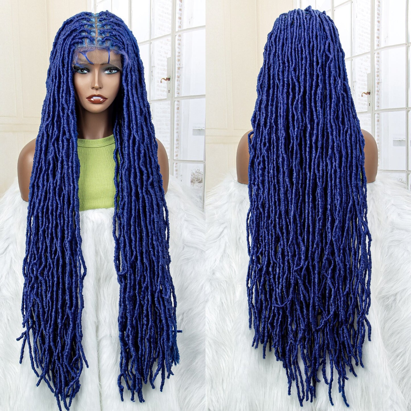Lace Knotless Dreadlock Synthetic Full Lace Frontal Wigs - Supreme Lush Hair