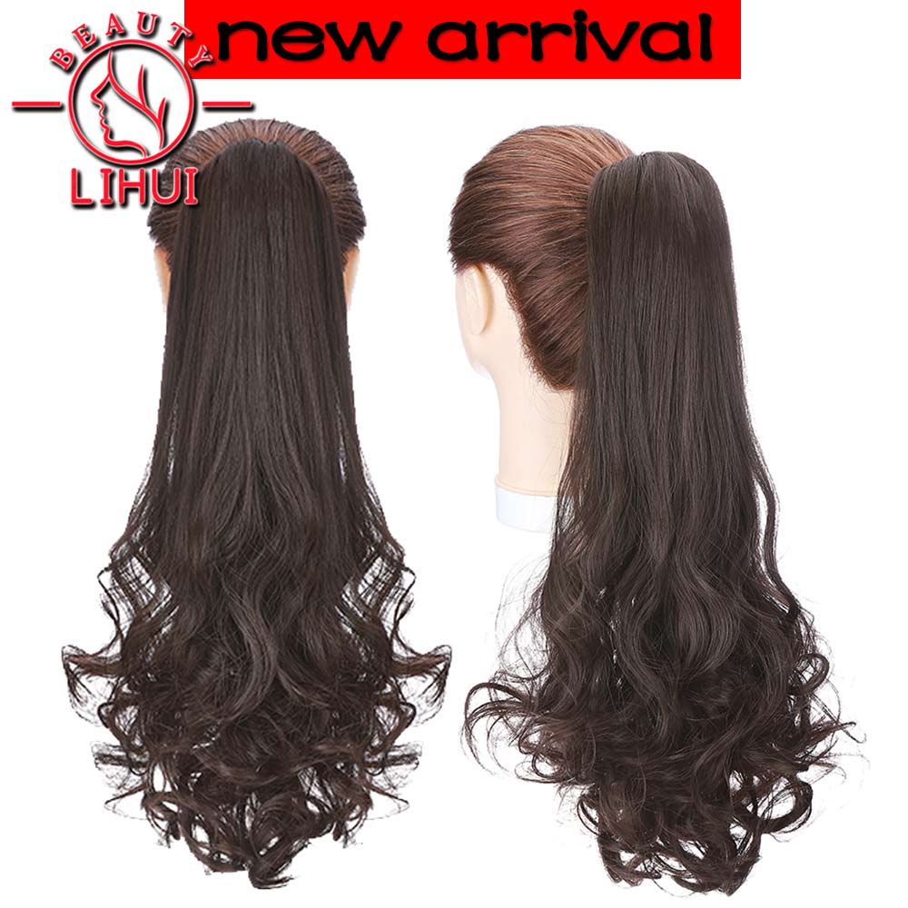 Wavy Claw Clip On Ponytail Hair Extension Hairpiece