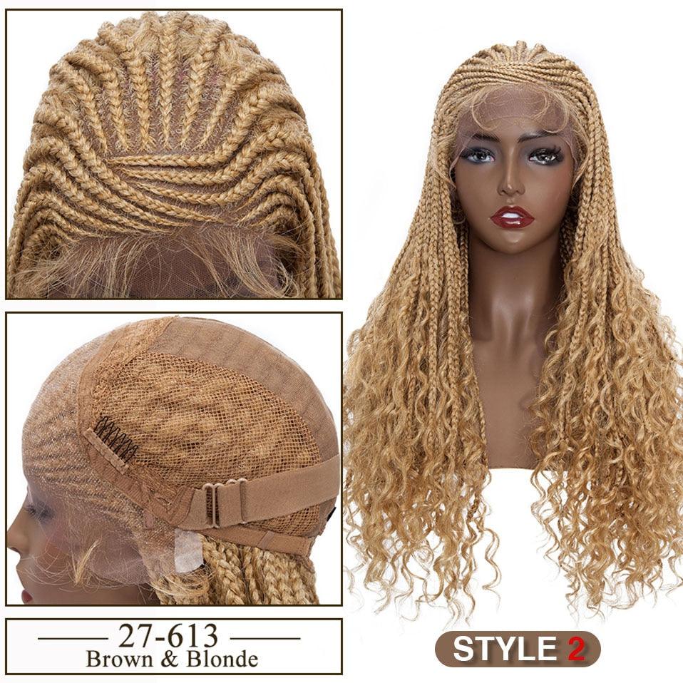 Cornrow Braids Lace Wig - Supreme Lush Hair