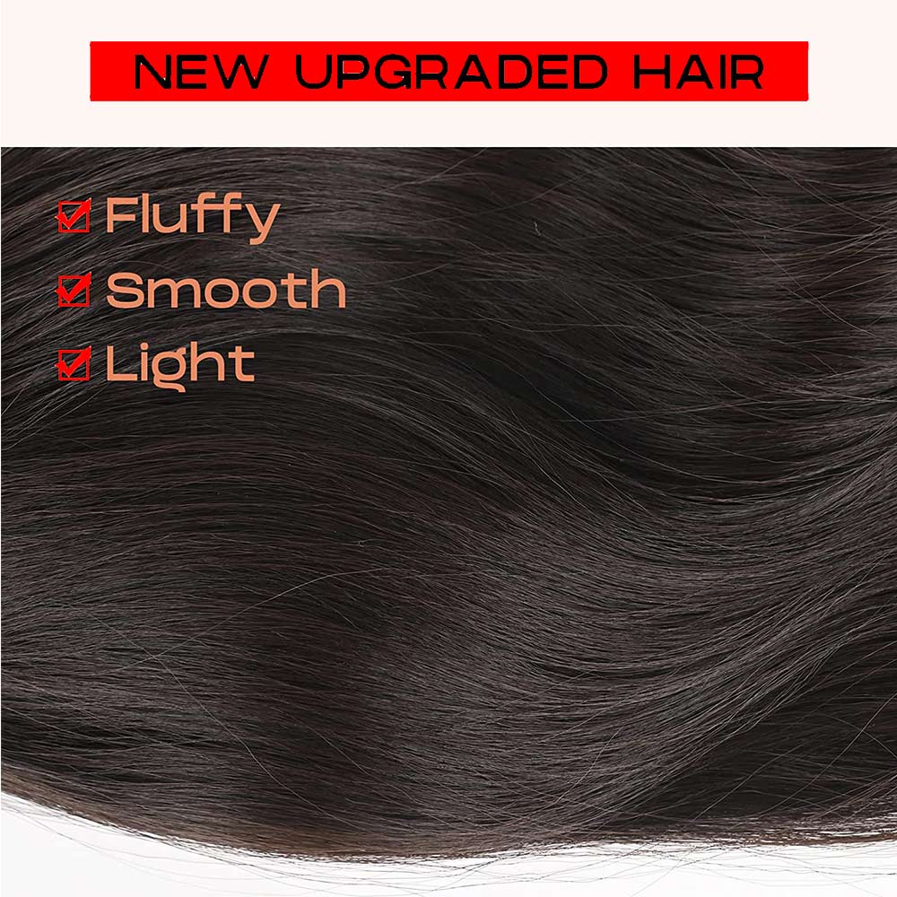 Wavy Claw Clip On Ponytail Hair Extension Hairpiece