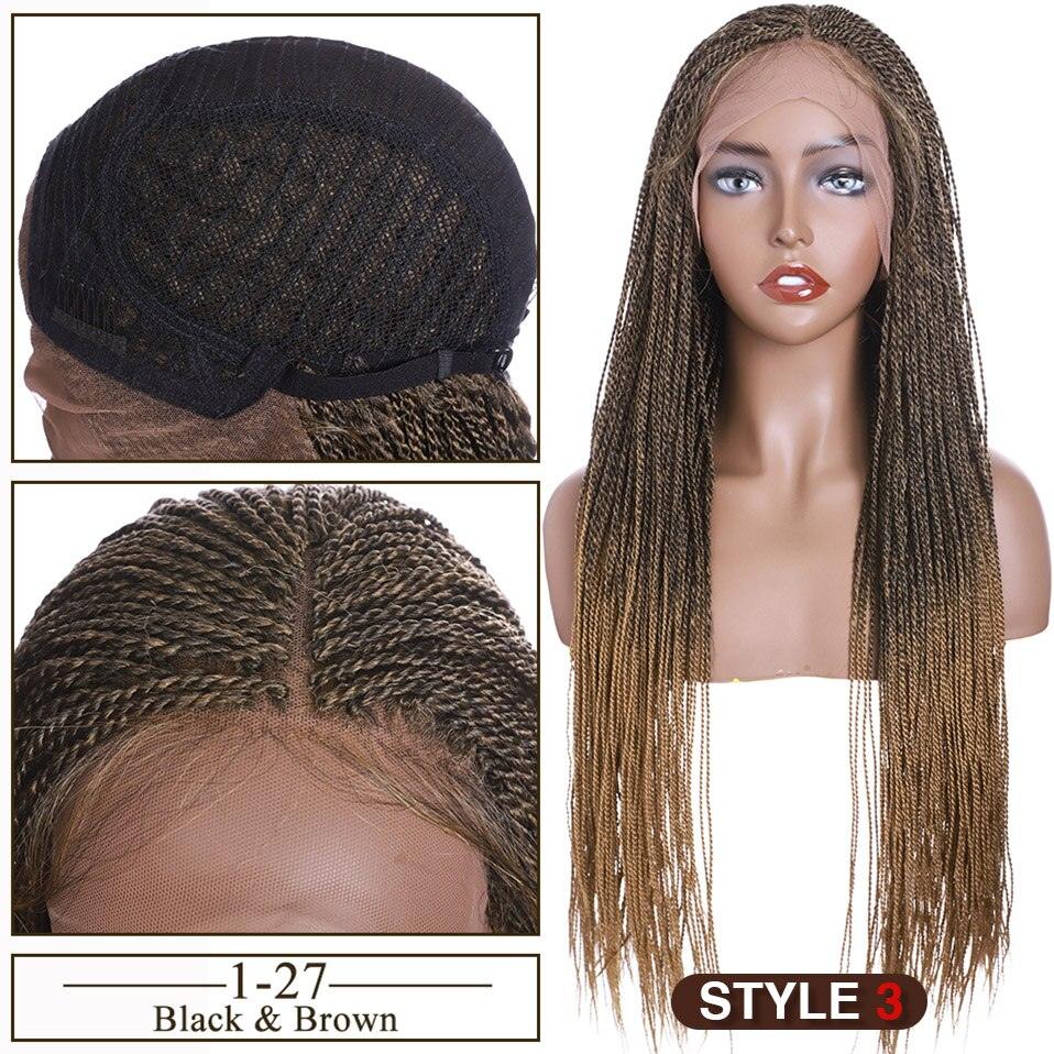 Cornrow Braids Lace Wig - Supreme Lush Hair