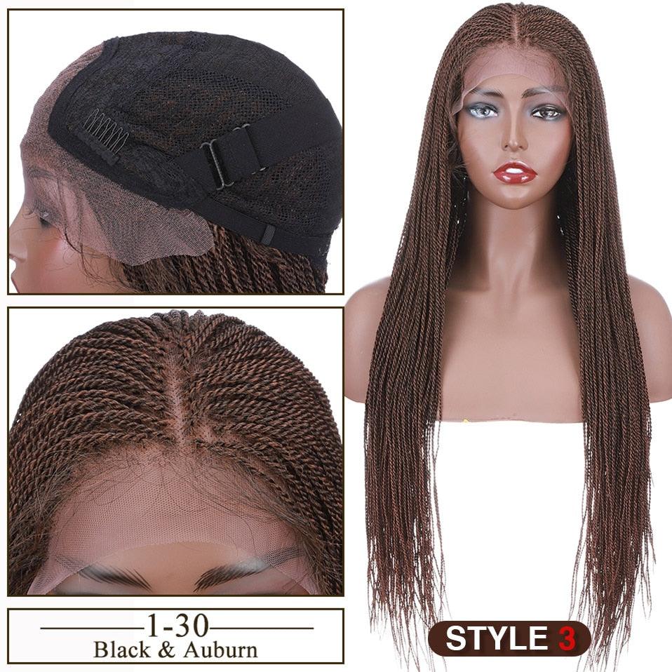 Cornrow Braids Lace Wig - Supreme Lush Hair