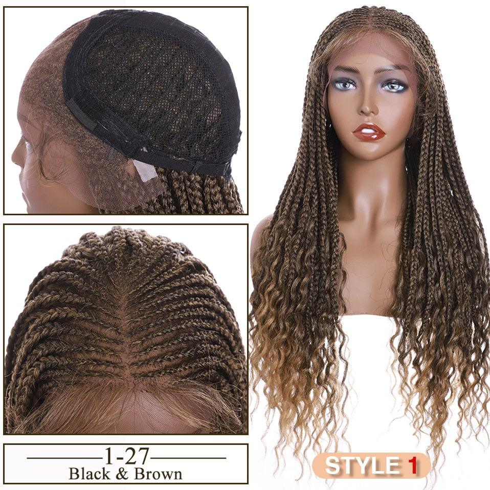 Cornrow Braids Lace Wig - Supreme Lush Hair