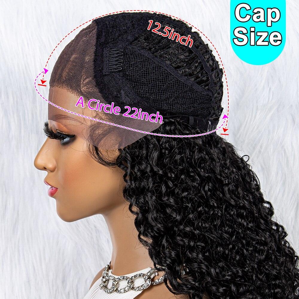 Synthetic Lace Front Braided Wigs Kinky Curly Hair - Supreme Lush Hair