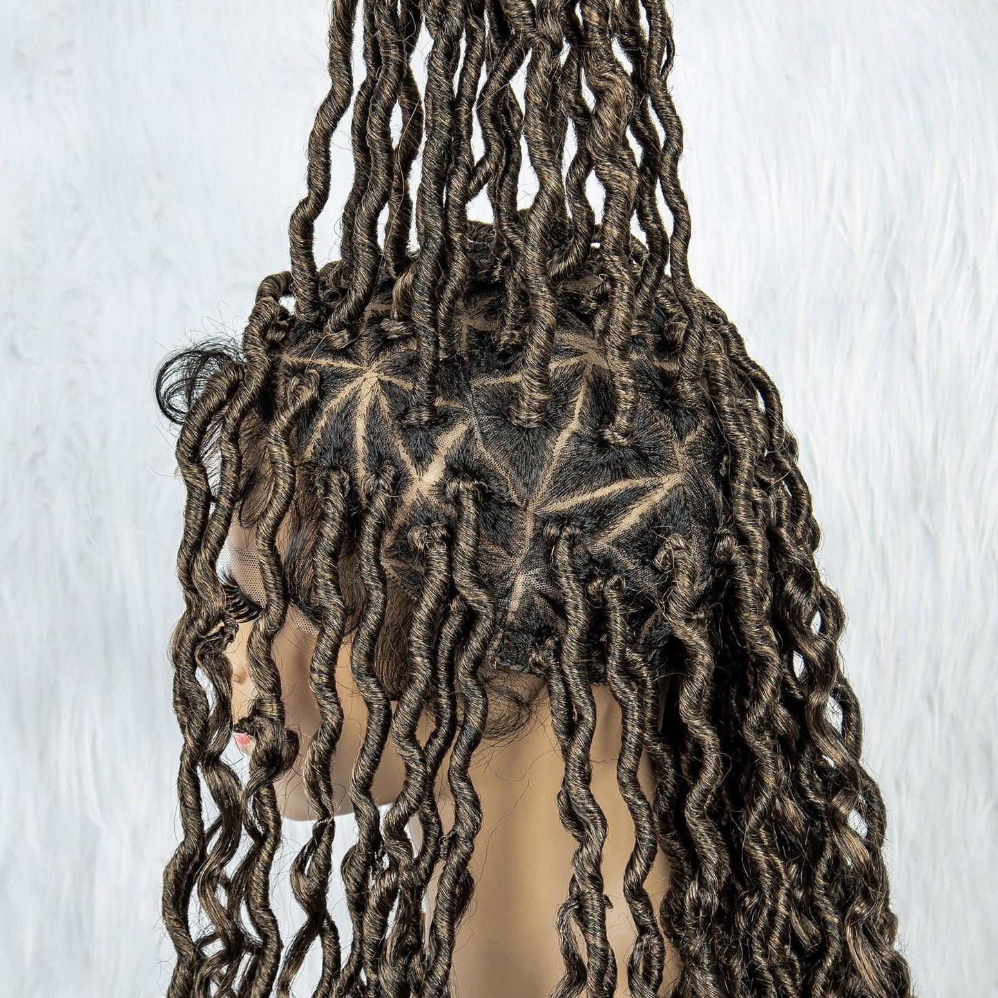 Box Wig Braid Synthetic Full Lace Wigs - Supreme Lush Hair