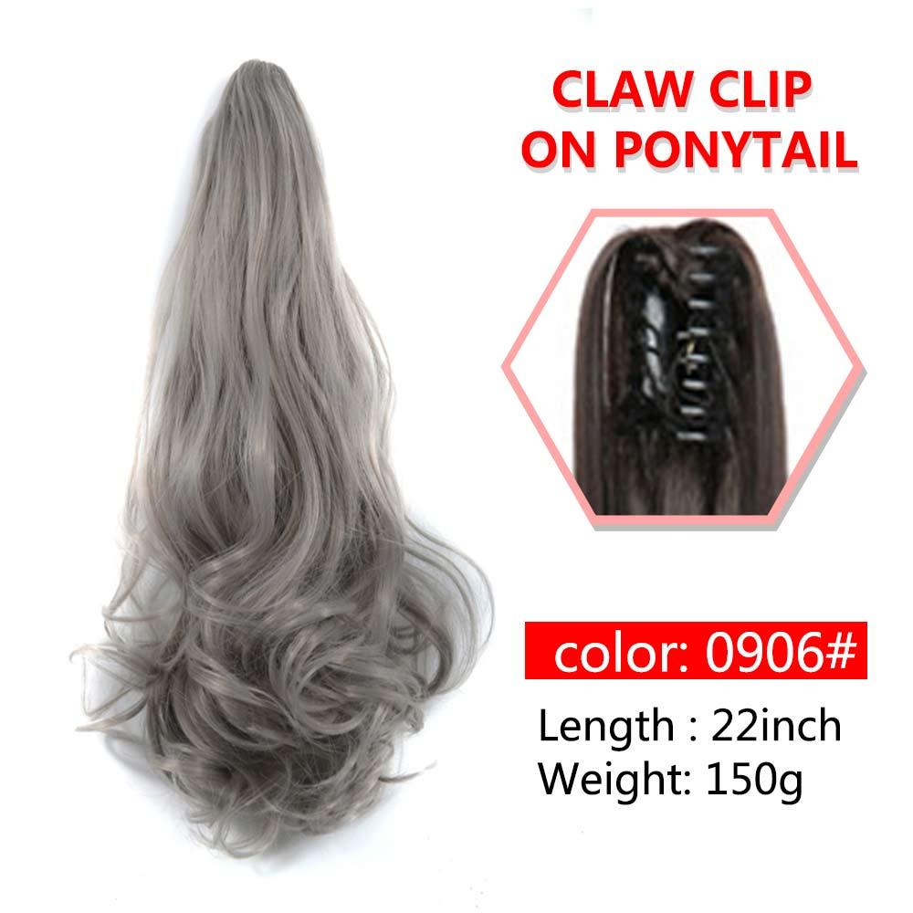 Wavy Claw Clip On Ponytail Hair Extension Hairpiece - Supreme Lush Hair