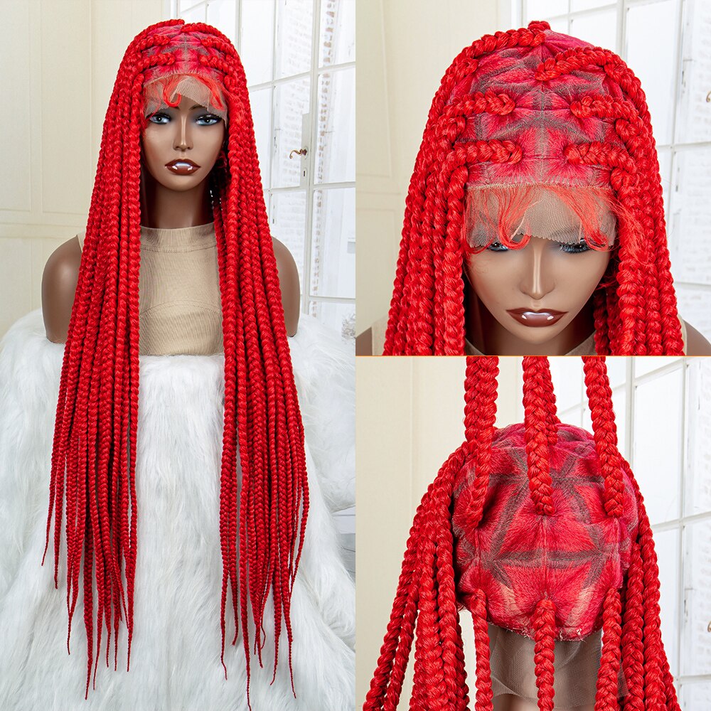 Full Lace Cornrow Box Braids Wigs - Supreme Lush Hair