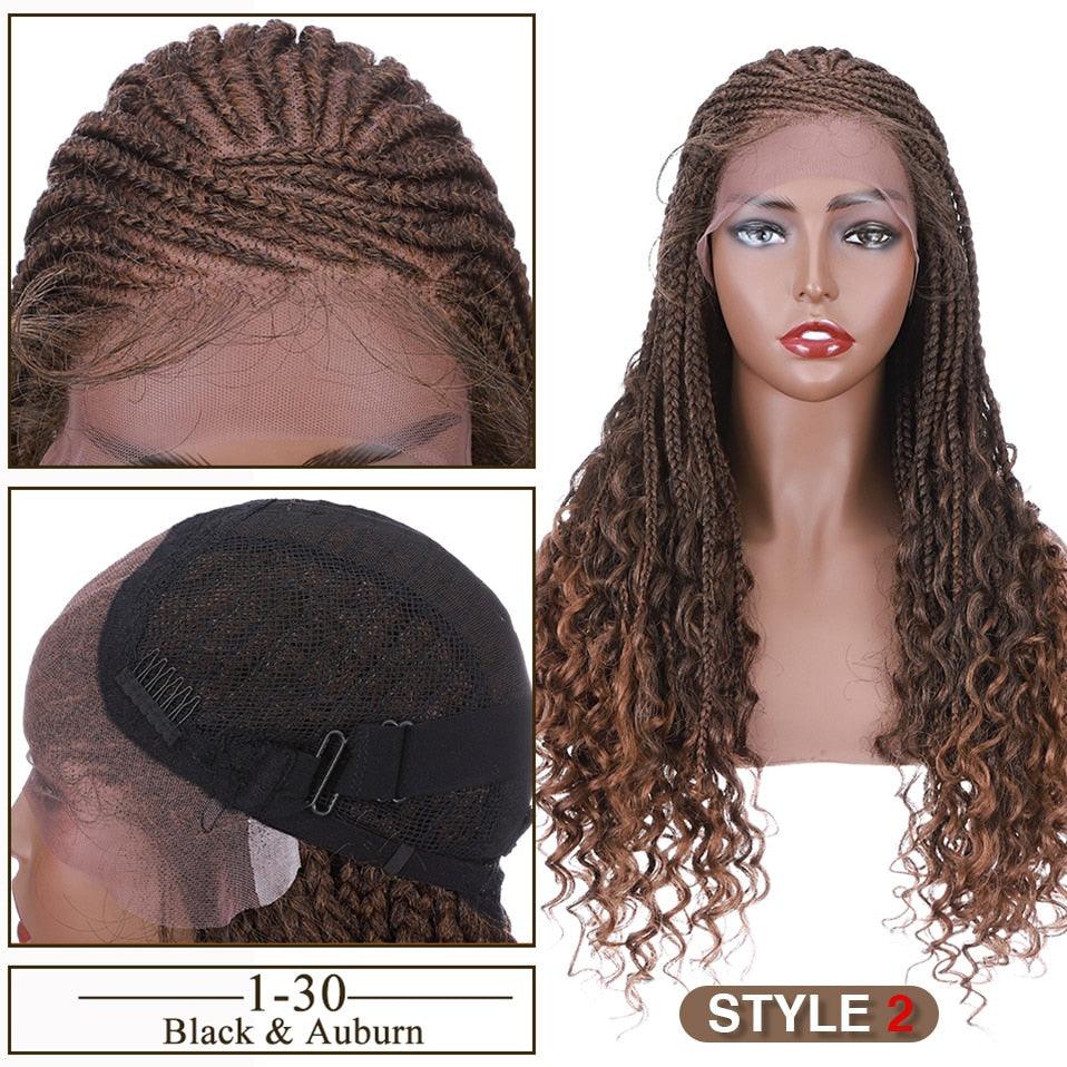 Cornrow Braids Lace Wig - Supreme Lush Hair