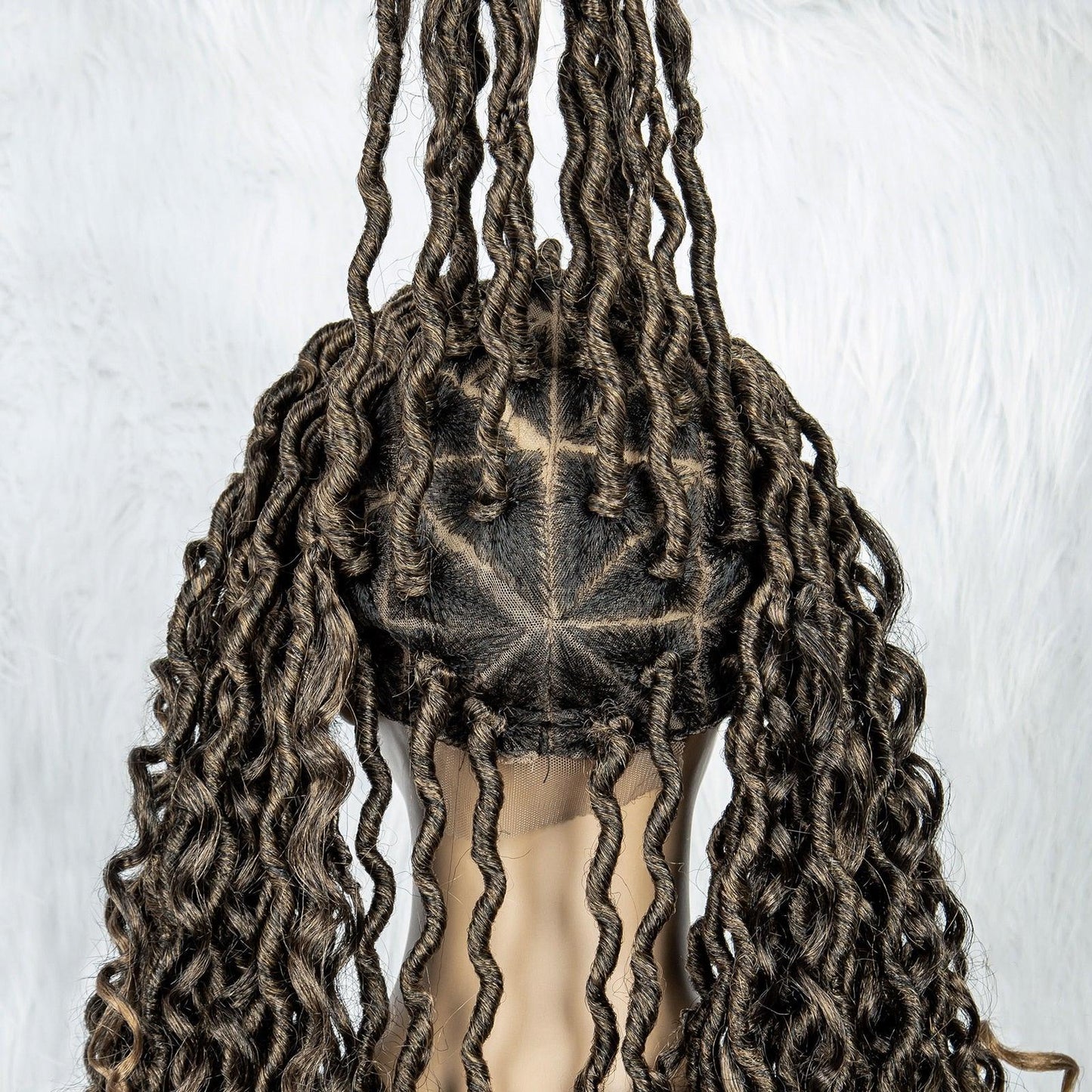 Box Wig Braid Synthetic Full Lace Wigs - Supreme Lush Hair