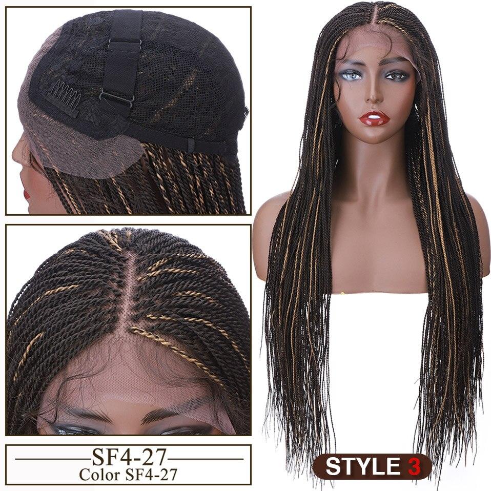 Cornrow Braids Lace Wig - Supreme Lush Hair