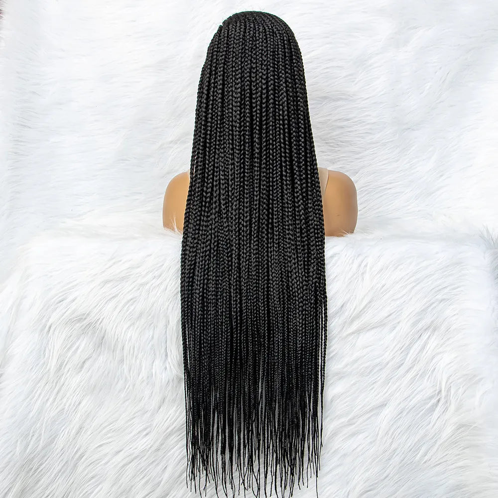 Synthetic Lace Front Knotless Box Braids - Supreme Lush Hair