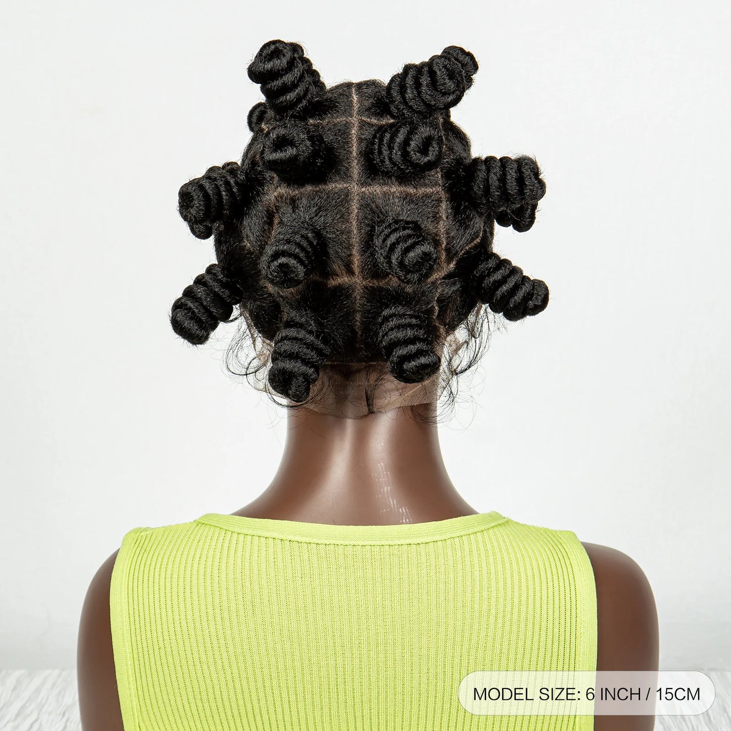 350 Coloured Knotless Box Braided Wig Full Lace Synthetic Cornrow Braided Wig with Baby Hair