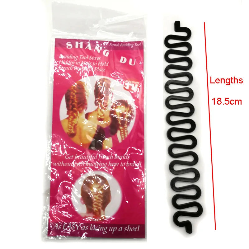 1PCS Fish Bond Waves French Lady Hair Braiding Tools
