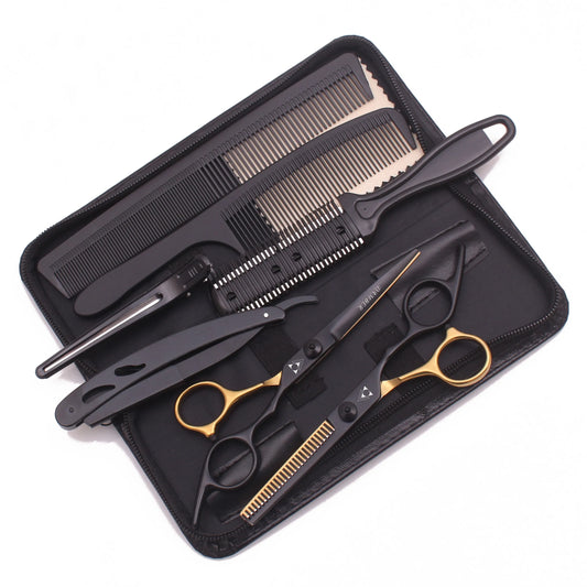 Hairdressing Scissors Hair Cutting Thinning  Shears Set