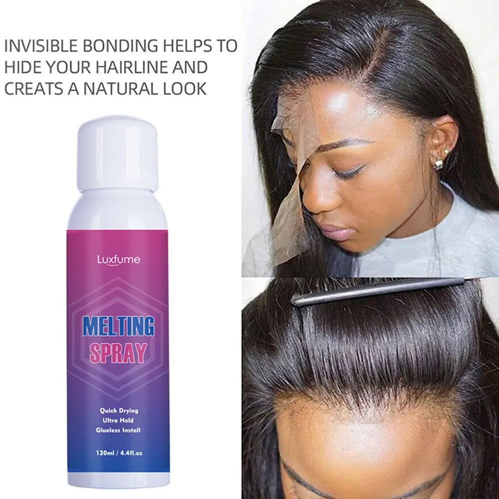 wig installation kit set Melting Spray for Lace Wigs Got2b Spray for Wig Got 2b Spray Glue for Lace Front Hair Gel Accessories