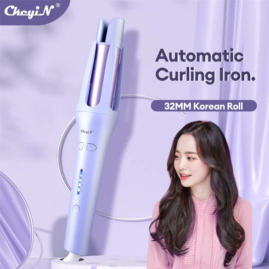 Automatic Hair Curler 32MM Auto Rotating Ceramic Hair Roller Professional Curling Iron Curling Wand Hair Waver