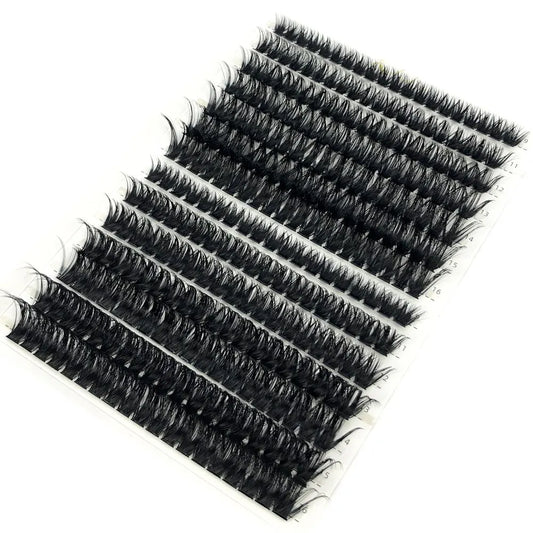 30D 40D 60D 80D Mixed Tray Individual Lashes 3D Russia Volume Eye Lashes Soft Natural Lashes Mink Lash Cluster