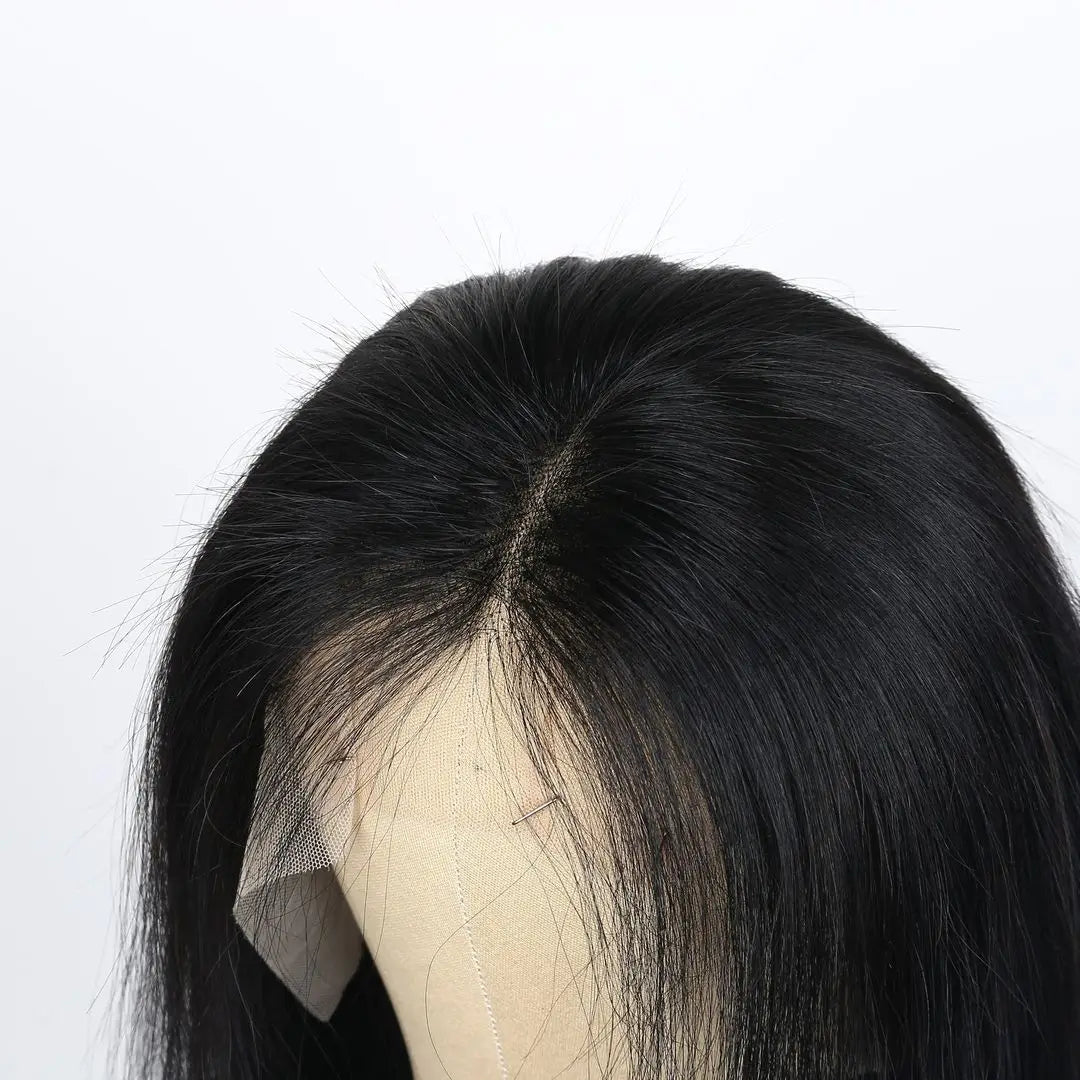 Straight Bob Pre Cut Lace Pre Bleached tiny knots 100% human hair