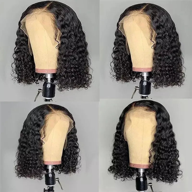Bob Lace Curly Deep Water Curly Wave Human Hair - Supreme Lush Hair
