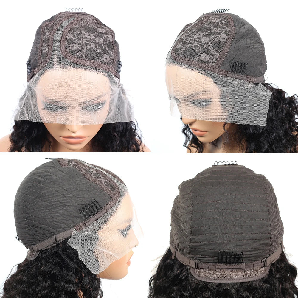Bob Lace Curly Deep Water Curly Wave Human Hair - Supreme Lush Hair