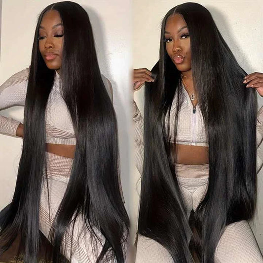 16A Straight100% Human Hair Brazilian Bone Straight Bundles 30 32 Inch Raw Virgin Unprocessed 1 3 4 Bundles