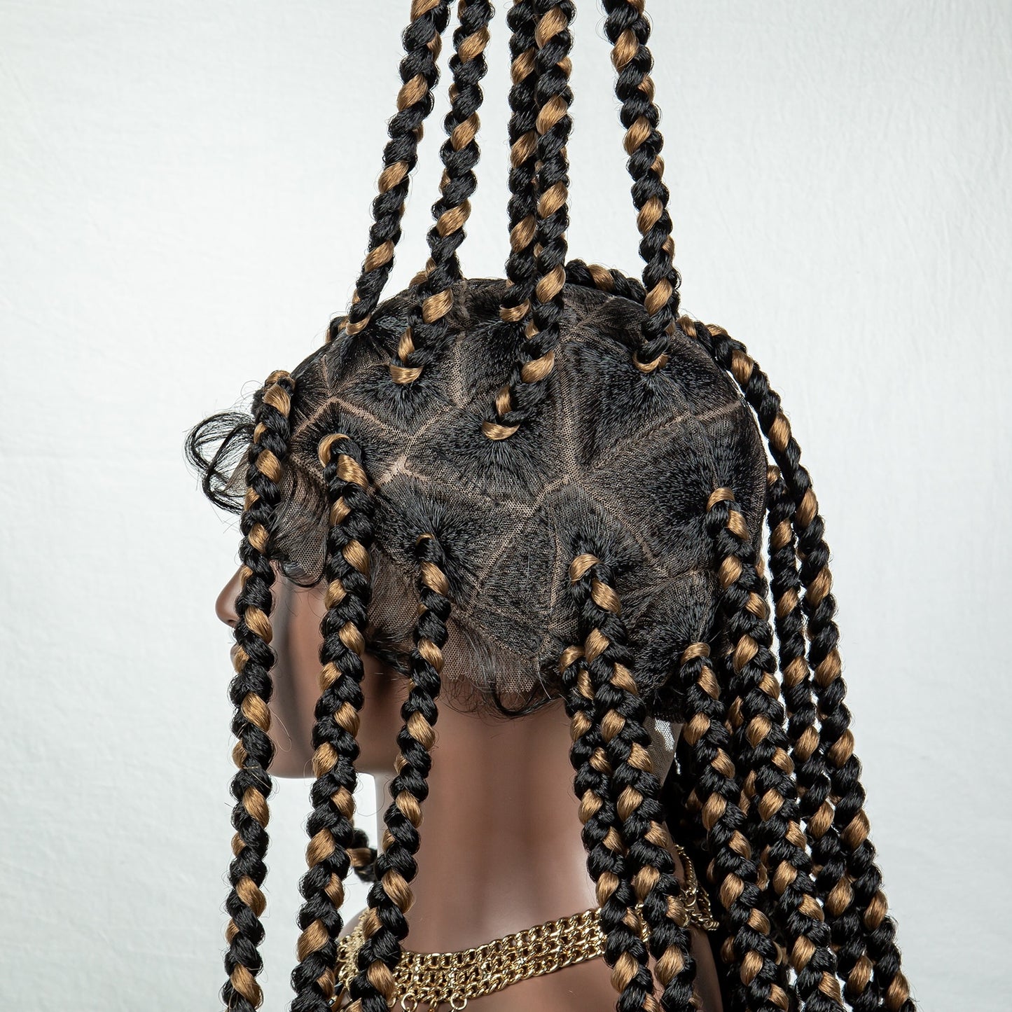 Braided Full Lace Lace Wig Box Braids - Supreme Lush Hair