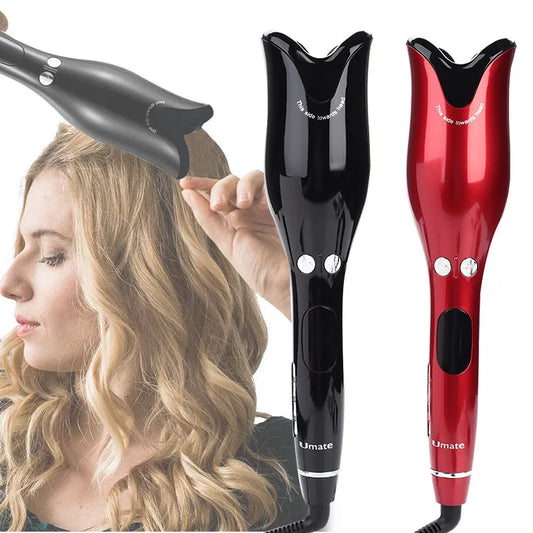 Ceramic Rotating Air Curler Air Spin Wand Styler Automatic Hair Curler