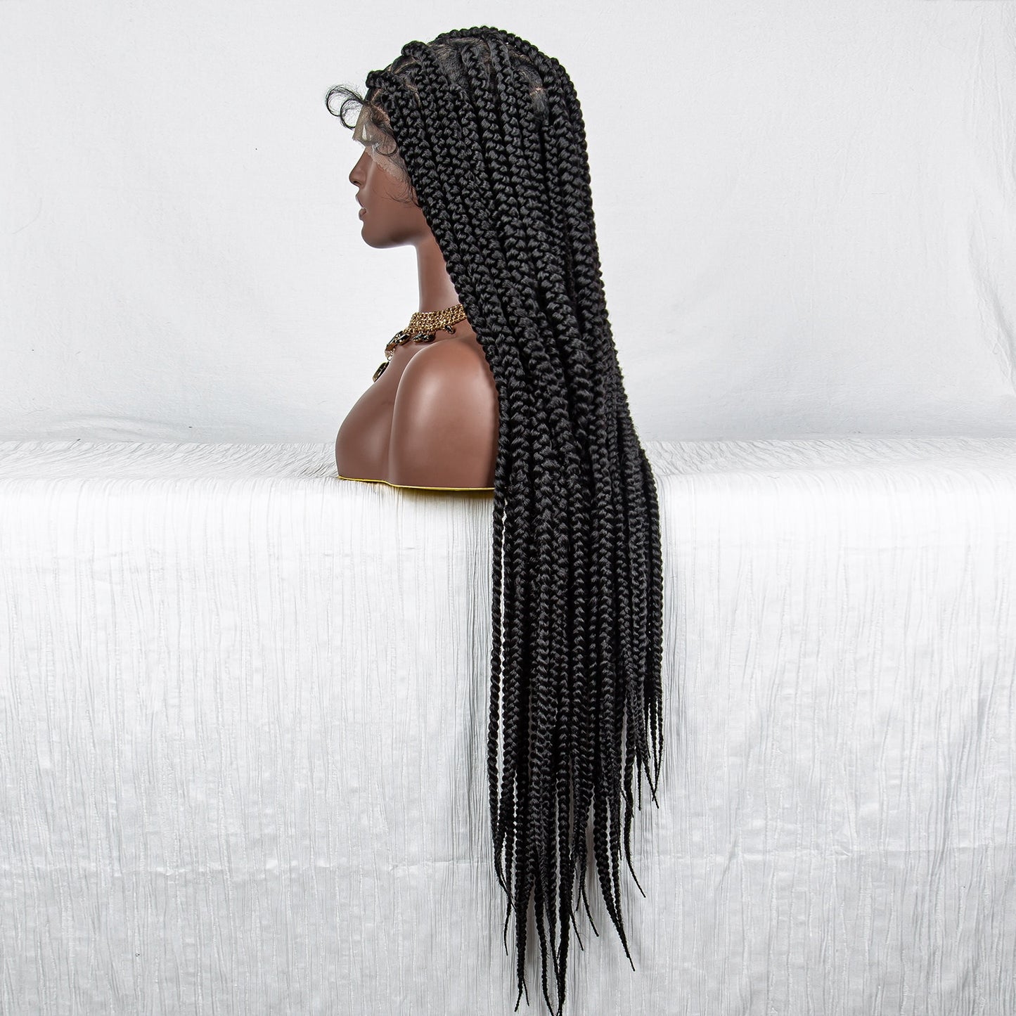 Braided Full Lace Lace Wig Box Braids - Supreme Lush Hair