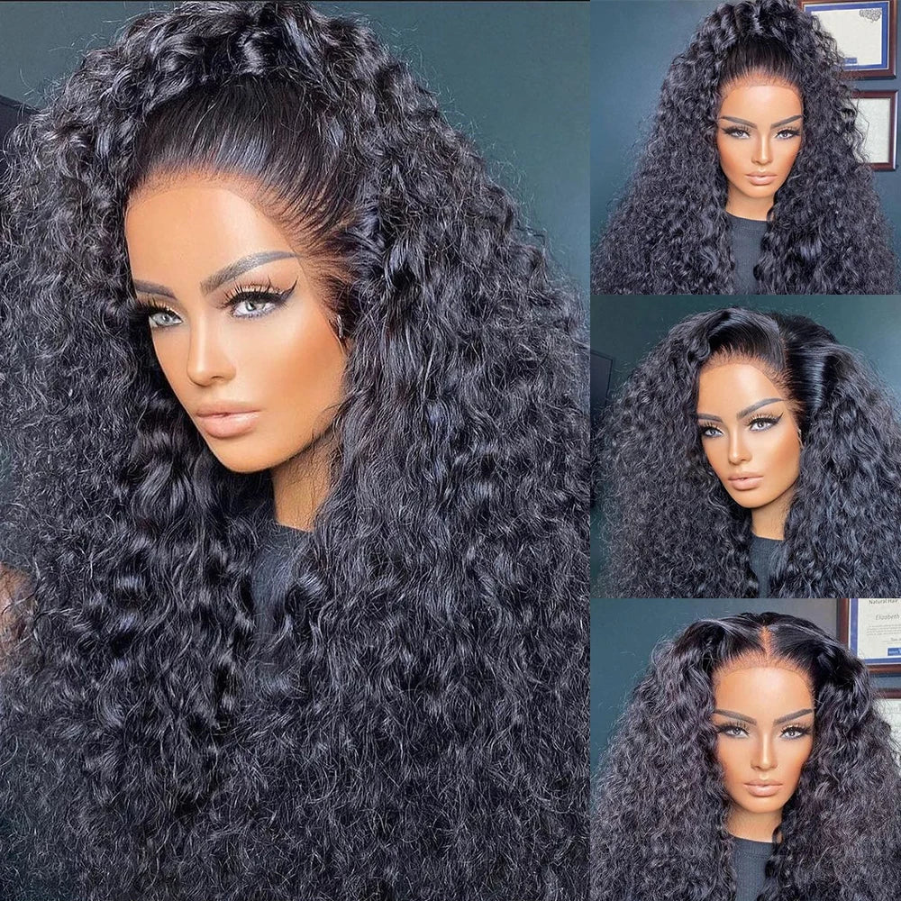 360 Full Lace Wig Curly Human Hair Pre Plucked - Supreme Lush Hair