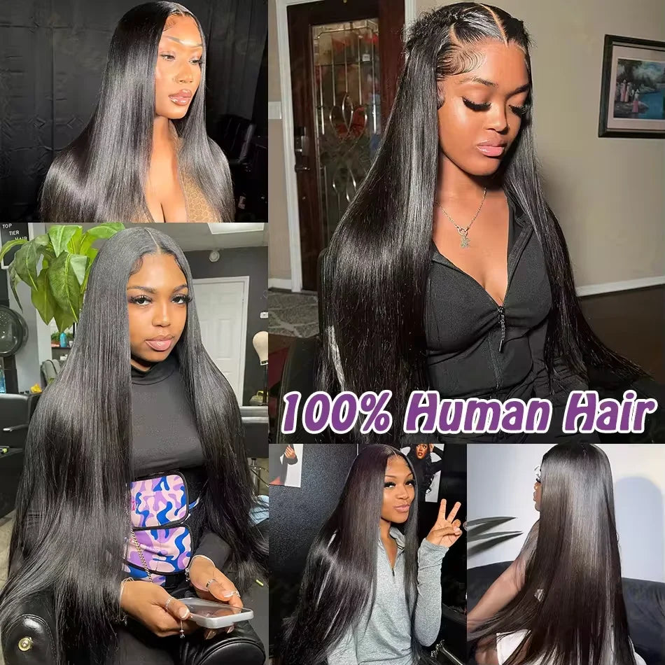 16A Straight100% Human Hair Brazilian Bone Straight Bundles 30 32 Inch Raw Virgin Unprocessed 1 3 4 Bundles