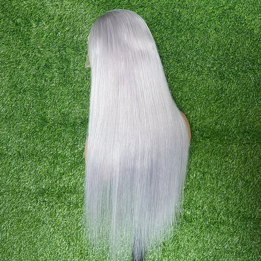 Transparent Lace Frontal Remy Hair Glue less Full Lace Wigs