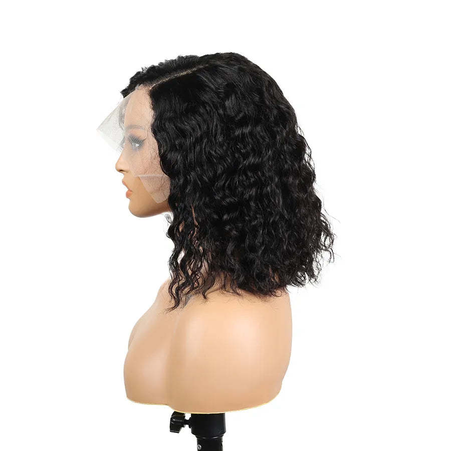 Bob Lace Curly Deep Water Curly Wave Human Hair - Supreme Lush Hair