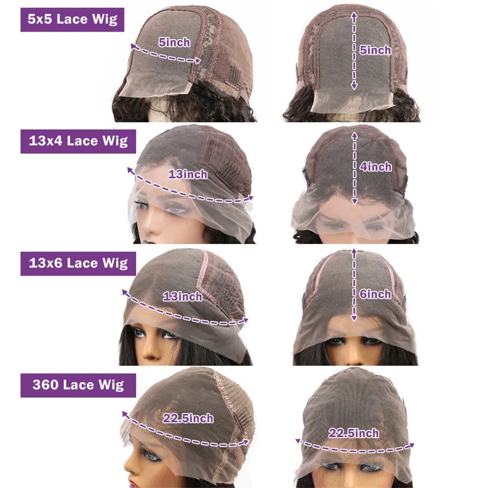 360 Full Bone Straight Lace Front Human Hair Pre Plucked - Supreme Lush Hair