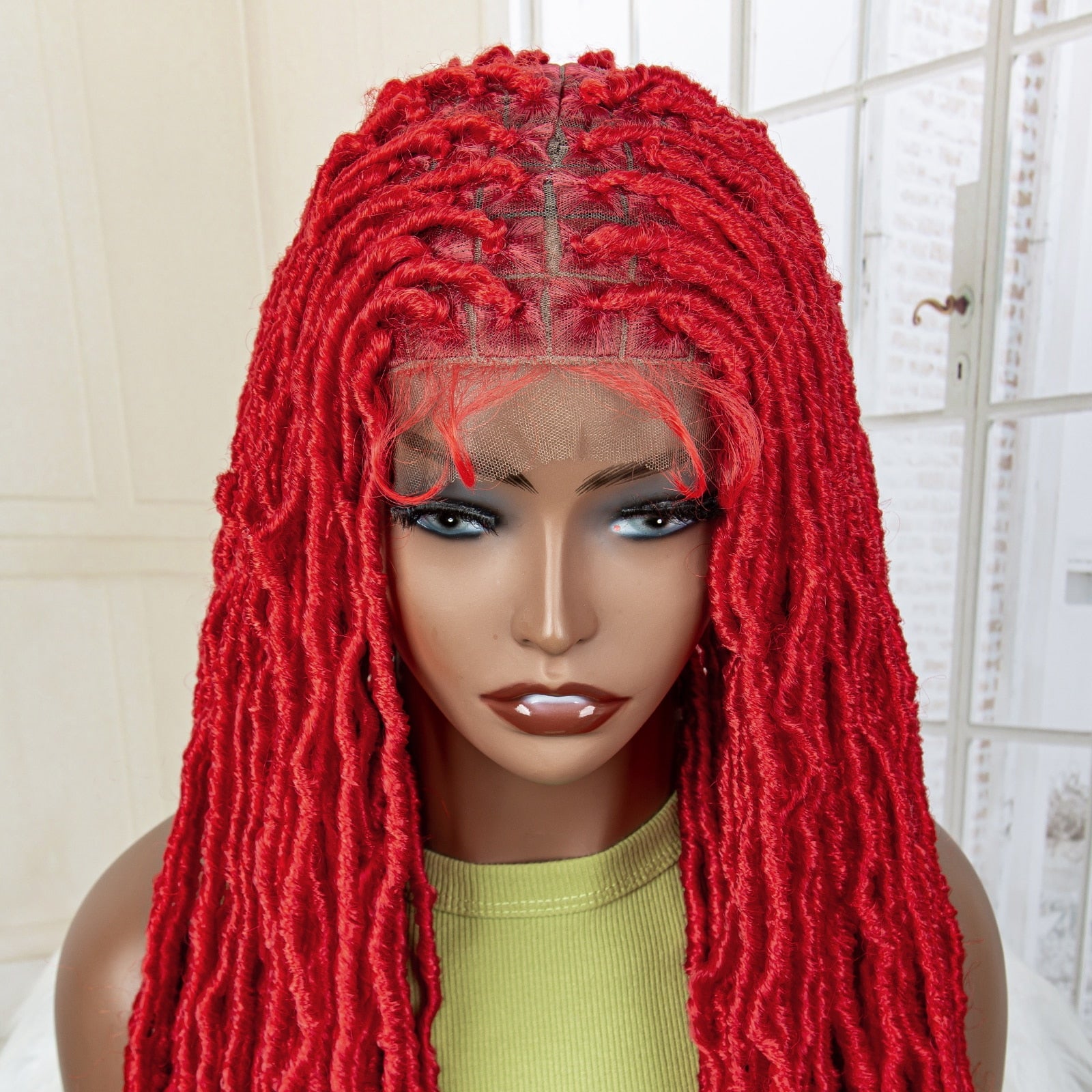 Lace Knotless Dreadlock Synthetic Full Lace Frontal Wigs - Supreme Lush Hair