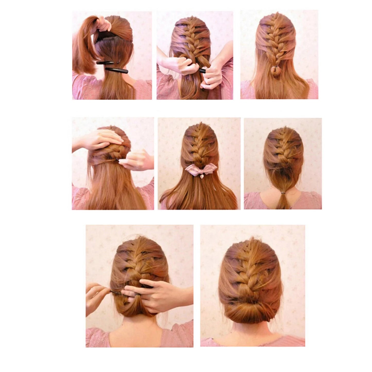 30% Human Hair Mannequin Head with Clamp Holder for Braiding Hair Styling Practice 24'' Manikin Head for Hairdresser Cosmetology