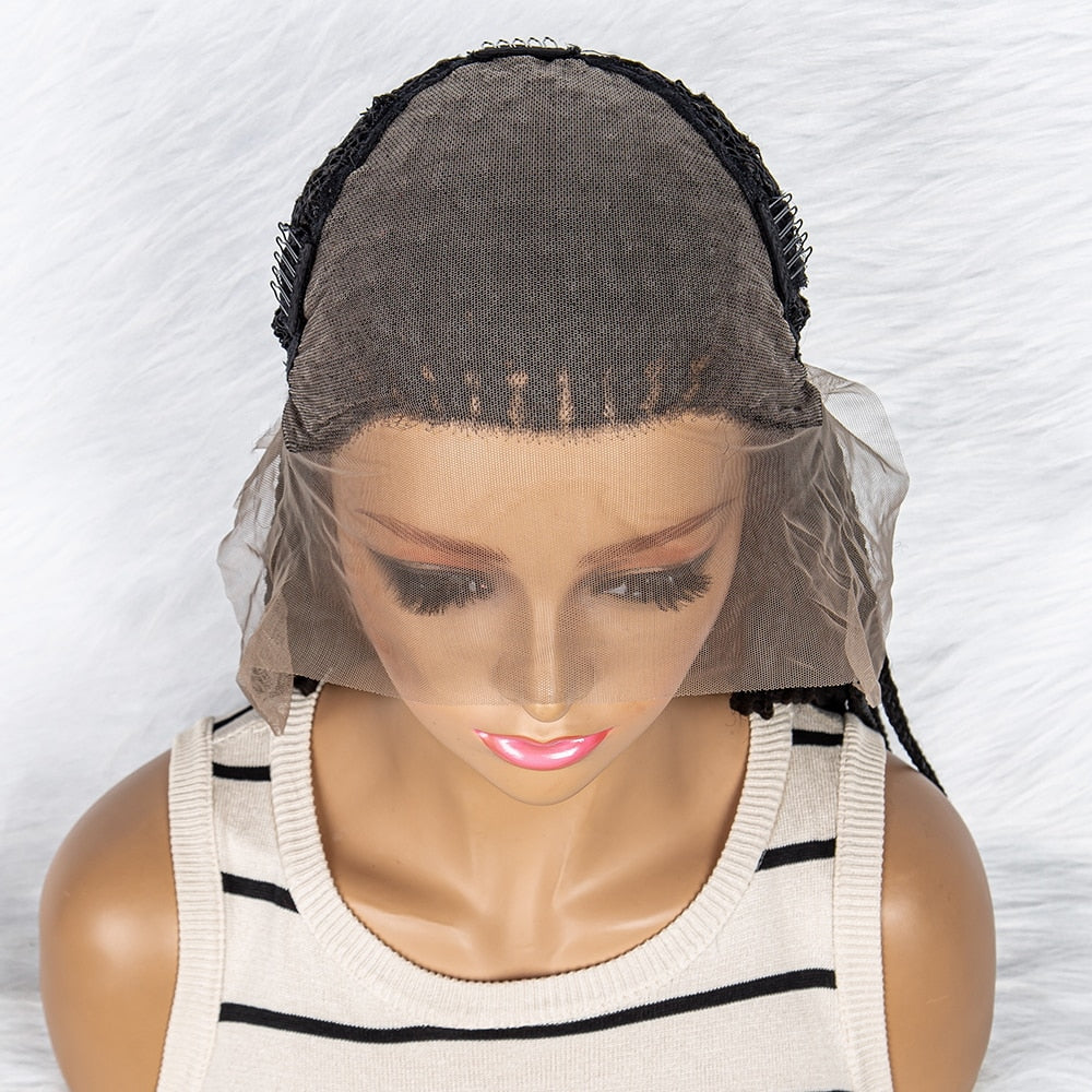 Synthetic Lace Front Knotless Box Braids 13x6 Lace Front Braids - Supreme Lush Hair