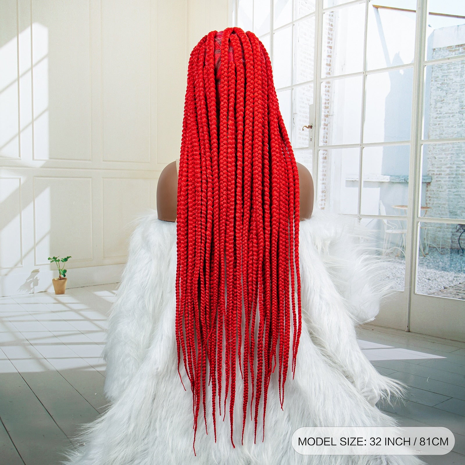 Full Lace Cornrow Box Braids Wigs - Supreme Lush Hair