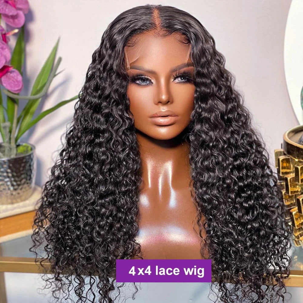 360 Full Lace Wig Curly Human Hair Pre Plucked - Supreme Lush Hair