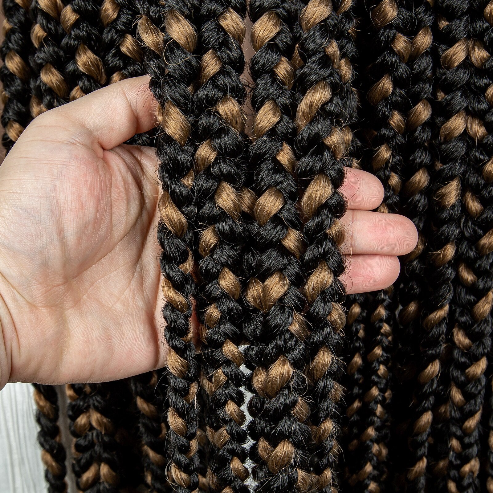 Braided Full Lace Lace Wig Box Braids - Supreme Lush Hair
