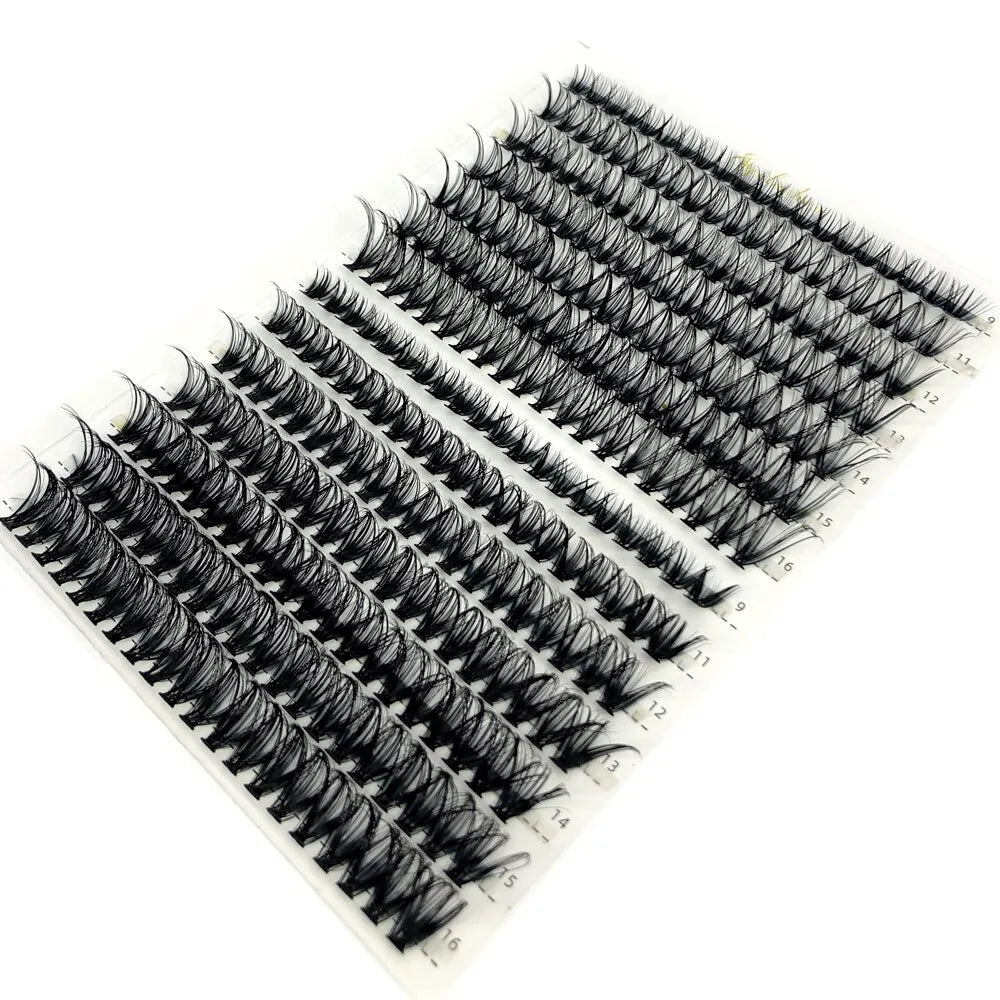 30D 40D 60D 80D Mixed Tray Individual Lashes 3D Russia Volume Eye Lashes Soft Natural Lashes Mink Lash Cluster