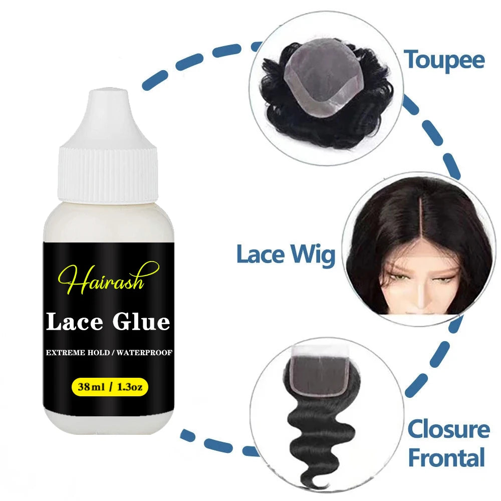 Wig Installation Kit Set Melting Spray For Lace Wigs Lace Tint Mousse Wig Glue Waterproof Glue Remover