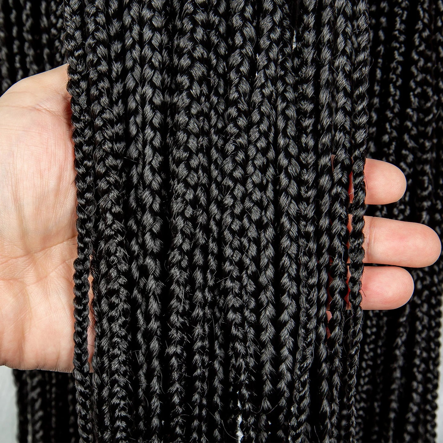 Synthetic Transparent HD Full Lace Braided Wigs Knotless Box Cornrow 