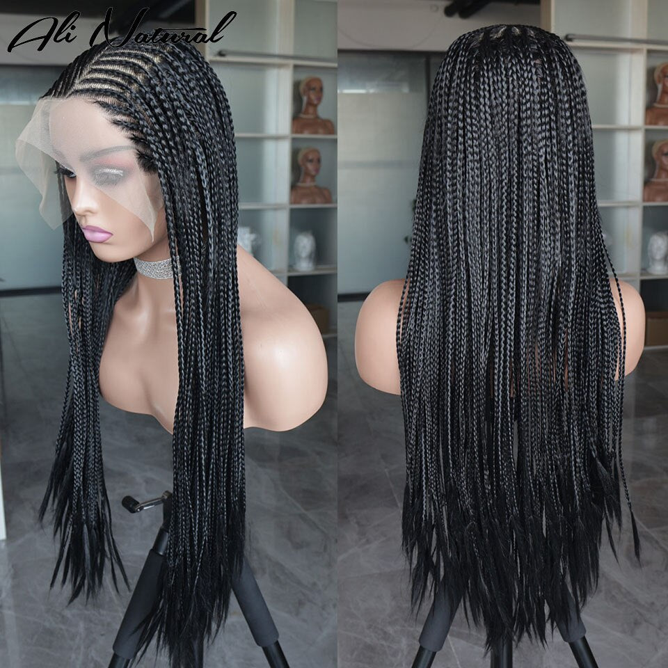 Synthetic Lace Front Cornrow Wigs - Supreme Lush Hair