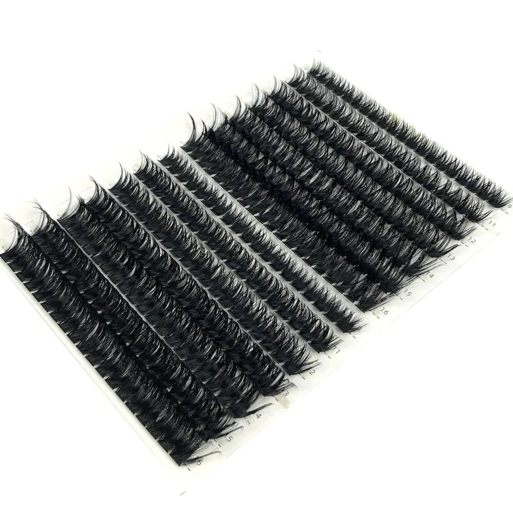 30D 40D 60D 80D Mixed Tray Individual Lashes 3D Russia Volume Eye Lashes Soft Natural Lashes Mink Lash Cluster